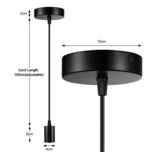 Soquete E27 para lámpara colgante - Imagen 3