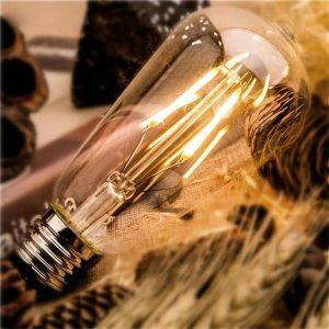 Ampolletas Filamento Led 4W Vintage ST64 - Imagen 3