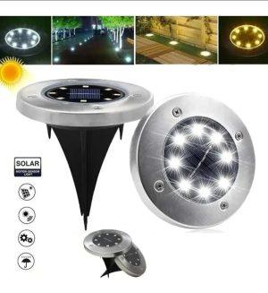 Pack 4 Estacas Solares de Jardín 8 Leds - Imagen 7