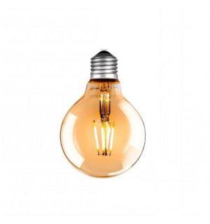 Ampolleta Led A60 Vintage 6w E27 2700k Ámbar