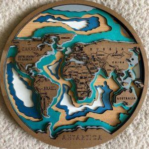 Mural del Mundo en 6 Capas
