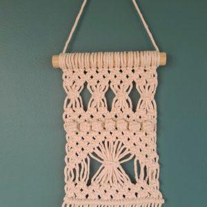 Telar Macramé Pompom.