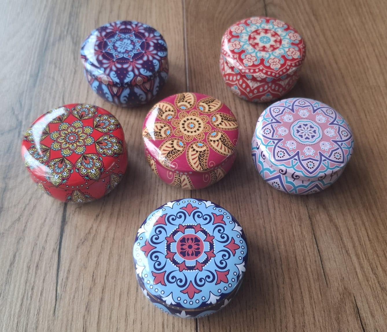 Vela aromática mandala - Imagen 3