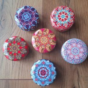 Vela aromática mandala