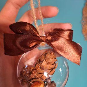 Set 6 esferas navideñas - Encantos del bosque